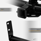 CURT Class 3 Trailer Hitch & Ball Mount Combo - Black