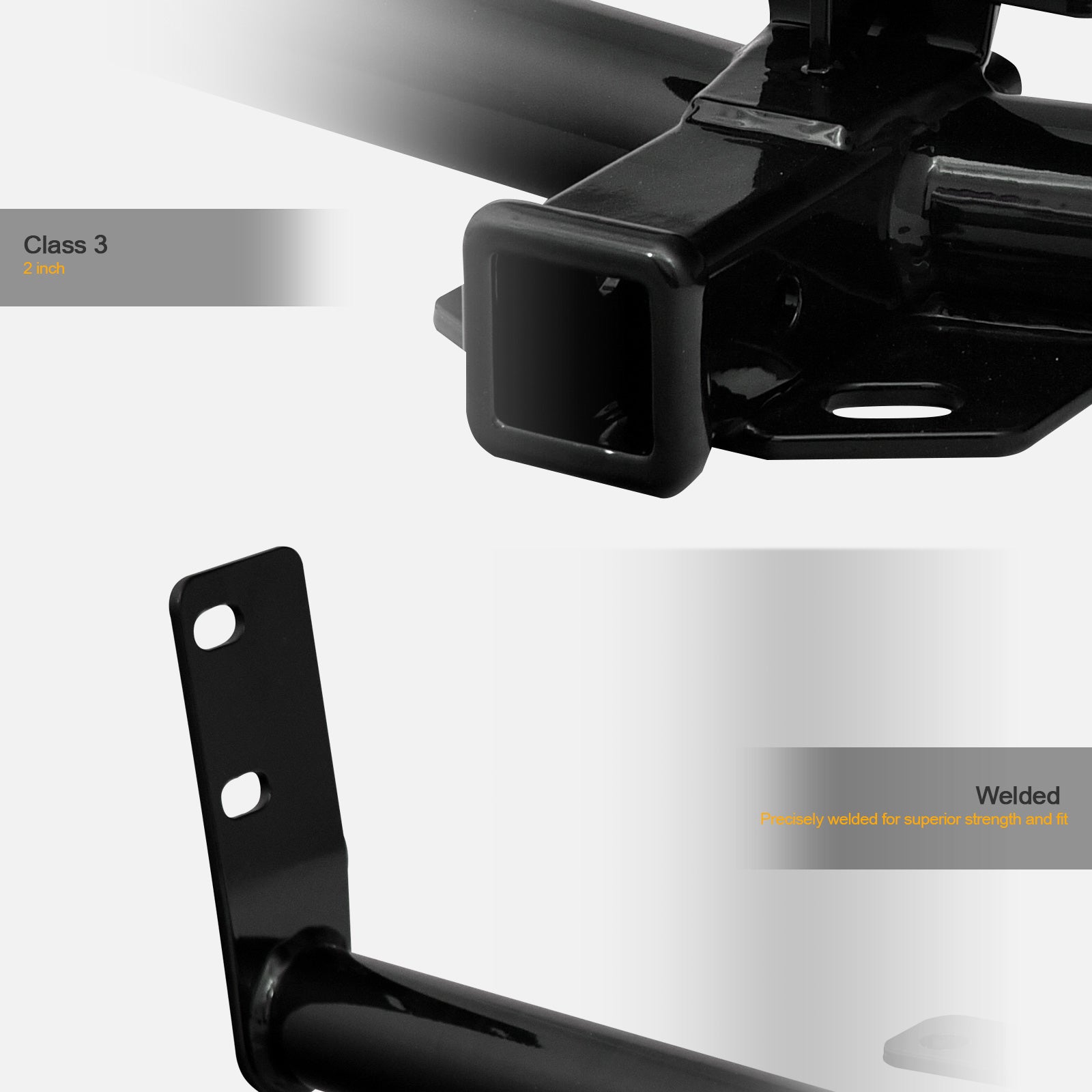 CURT Class 3 Trailer Hitch & Ball Mount Combo - Black