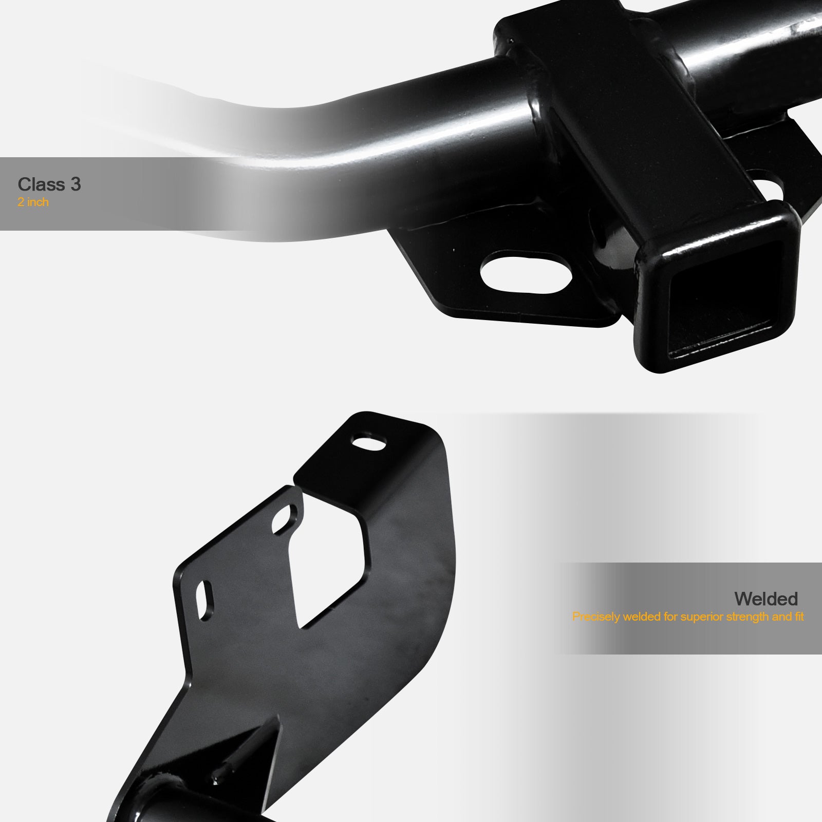 2005-2012 Ford Escape Class 3 Trailer Hitch - Black - 13650