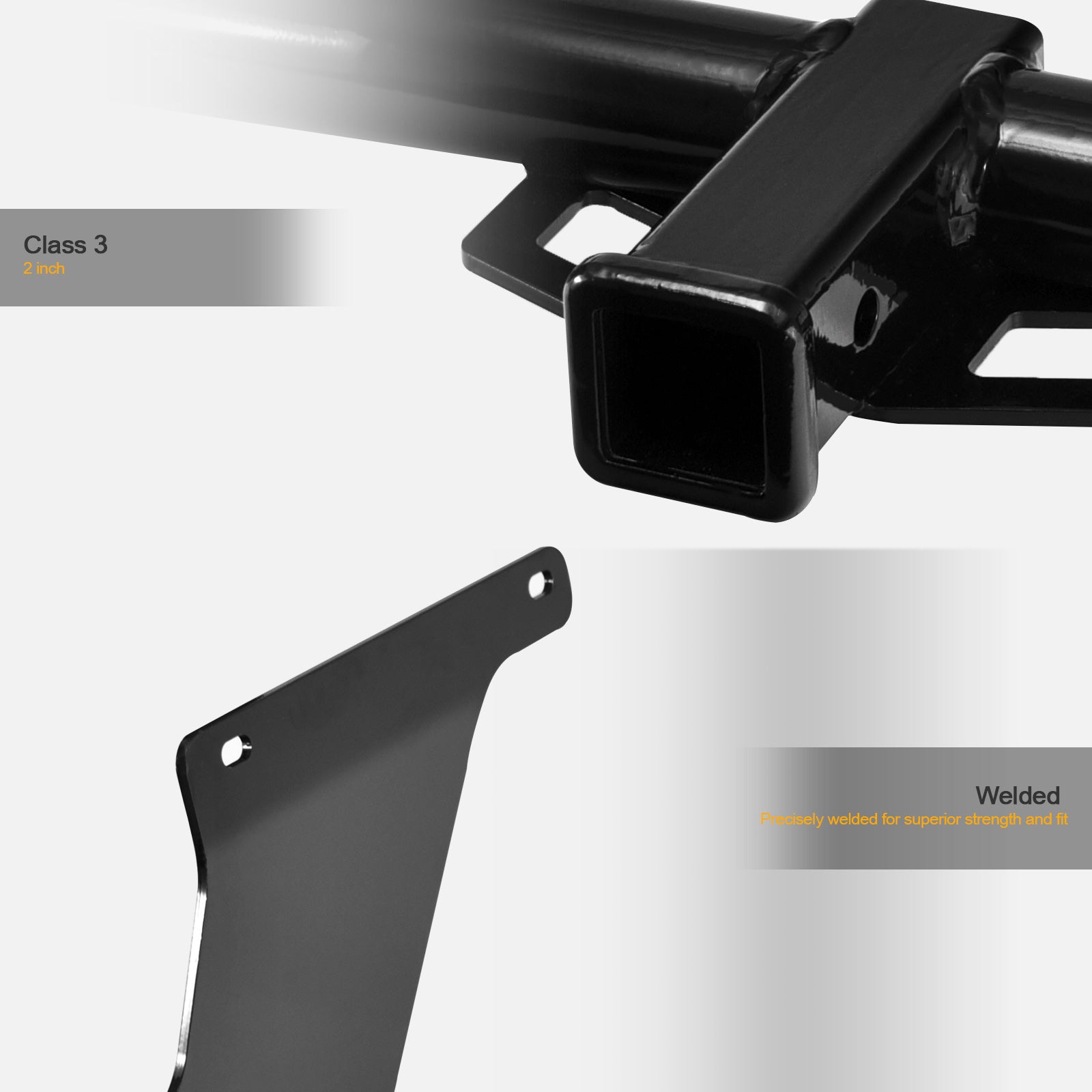 2013-2019 Ford Escape Class 3 Trailer Hitch - Black | 13131
