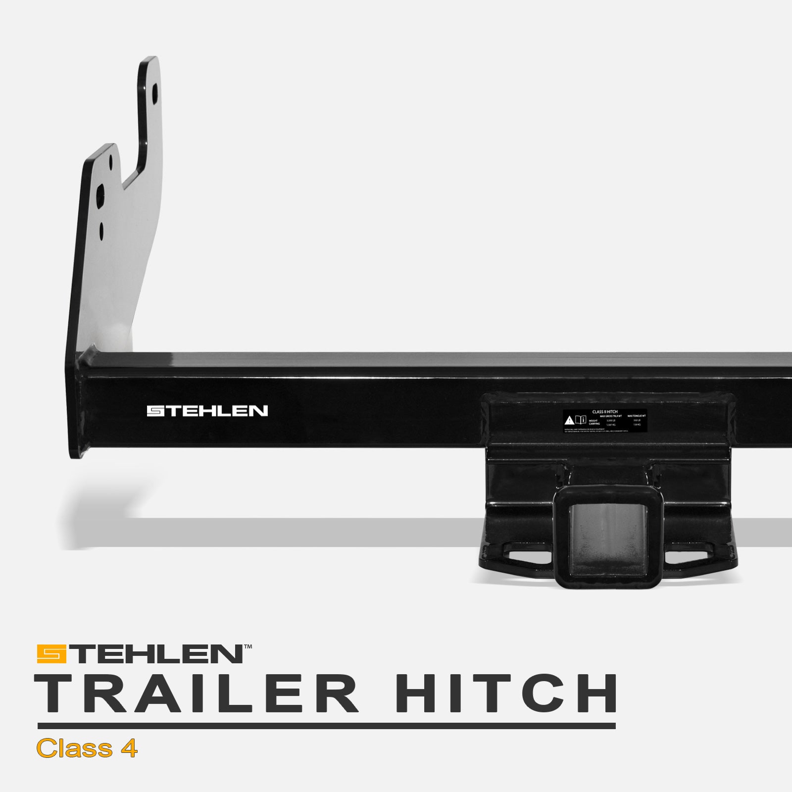 2015-2026 Ford F-150 Class 4 Trailer Hitch Black - 14017