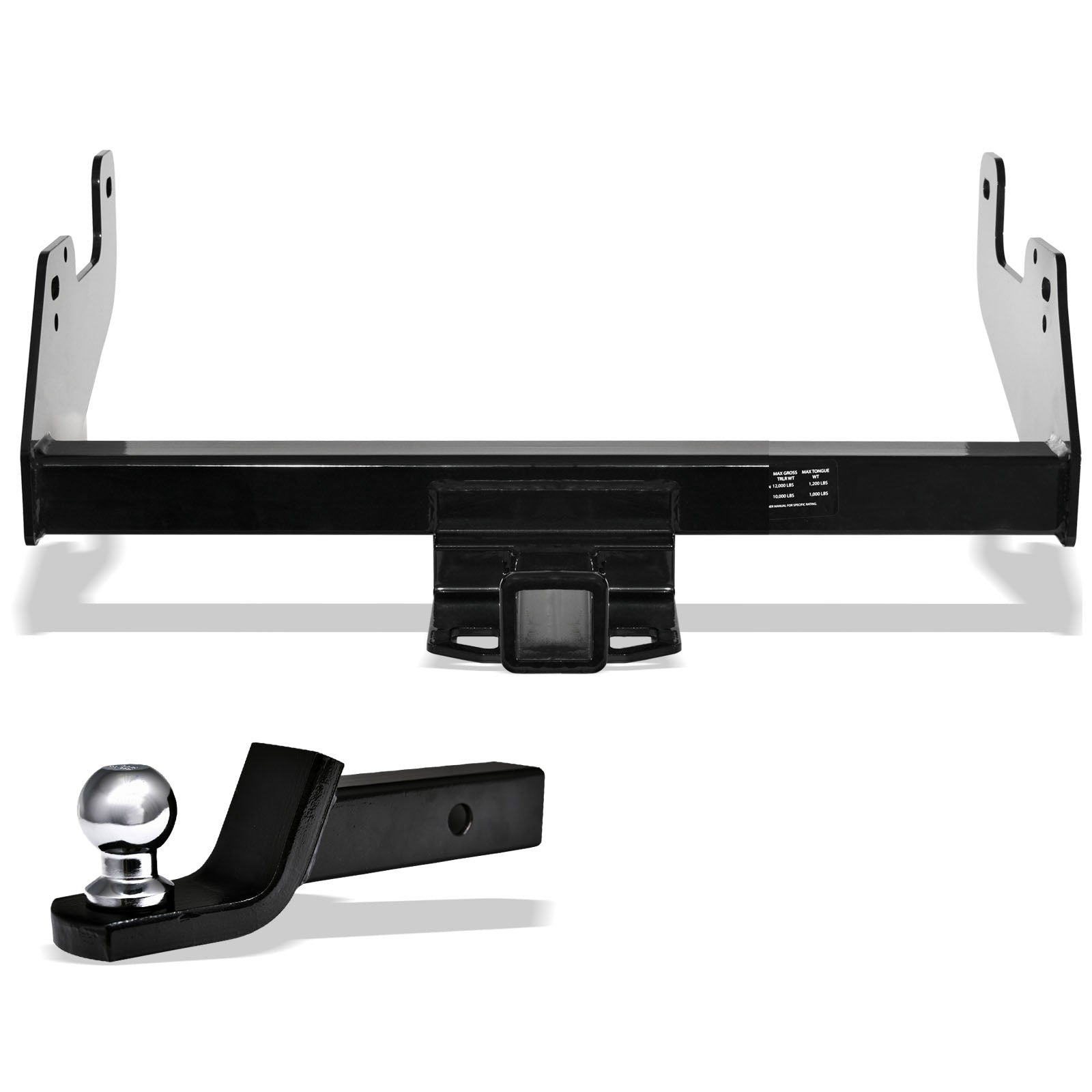 2015-2026 Ford F-150 Class 4 Trailer Hitch & Ball Mount Combo