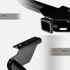 2007-2014 Toyota FJ Cruiser Class 3 Trailer Hitch Kit - Black