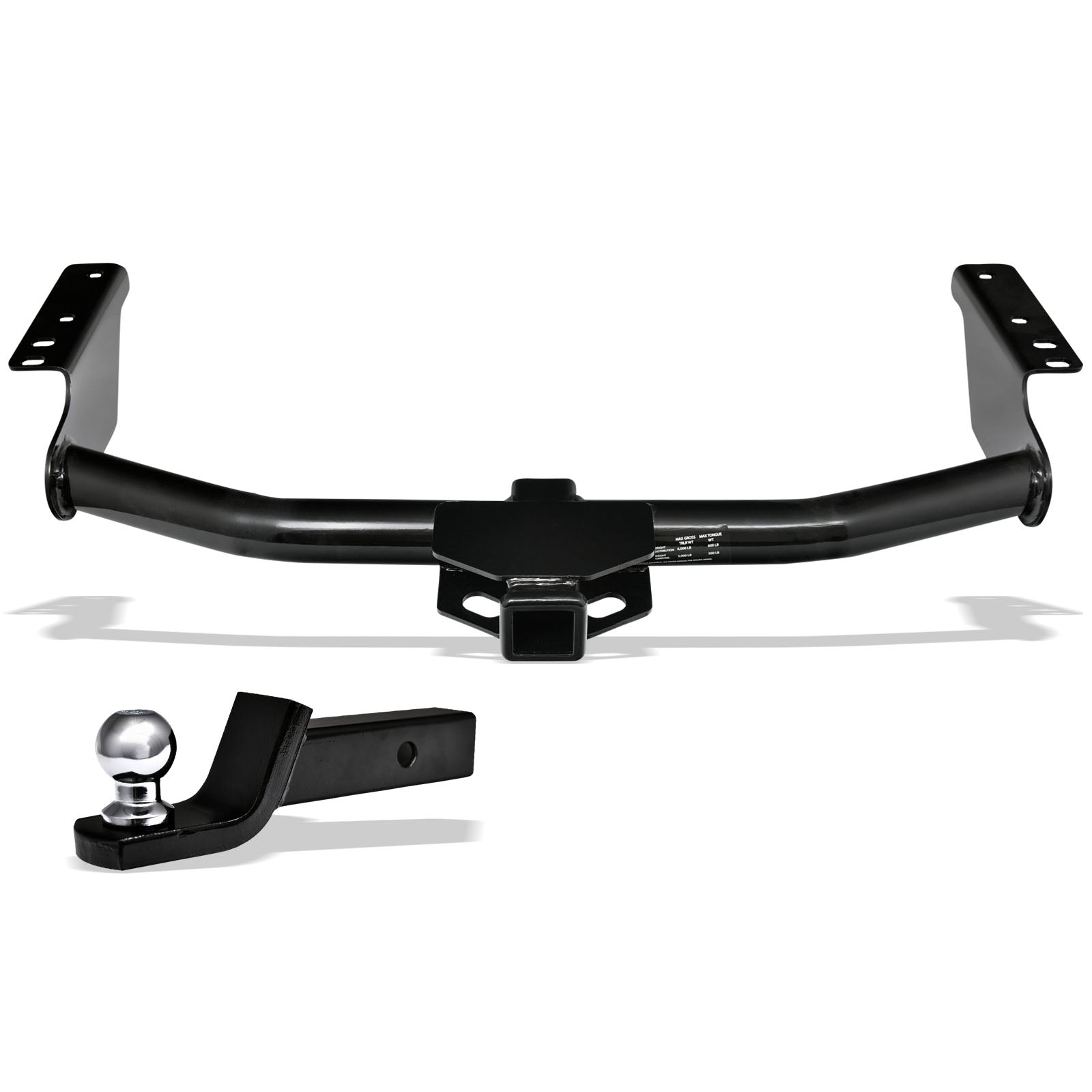 2007-2014 Toyota FJ Cruiser Class 3 Trailer Hitch Kit - Black