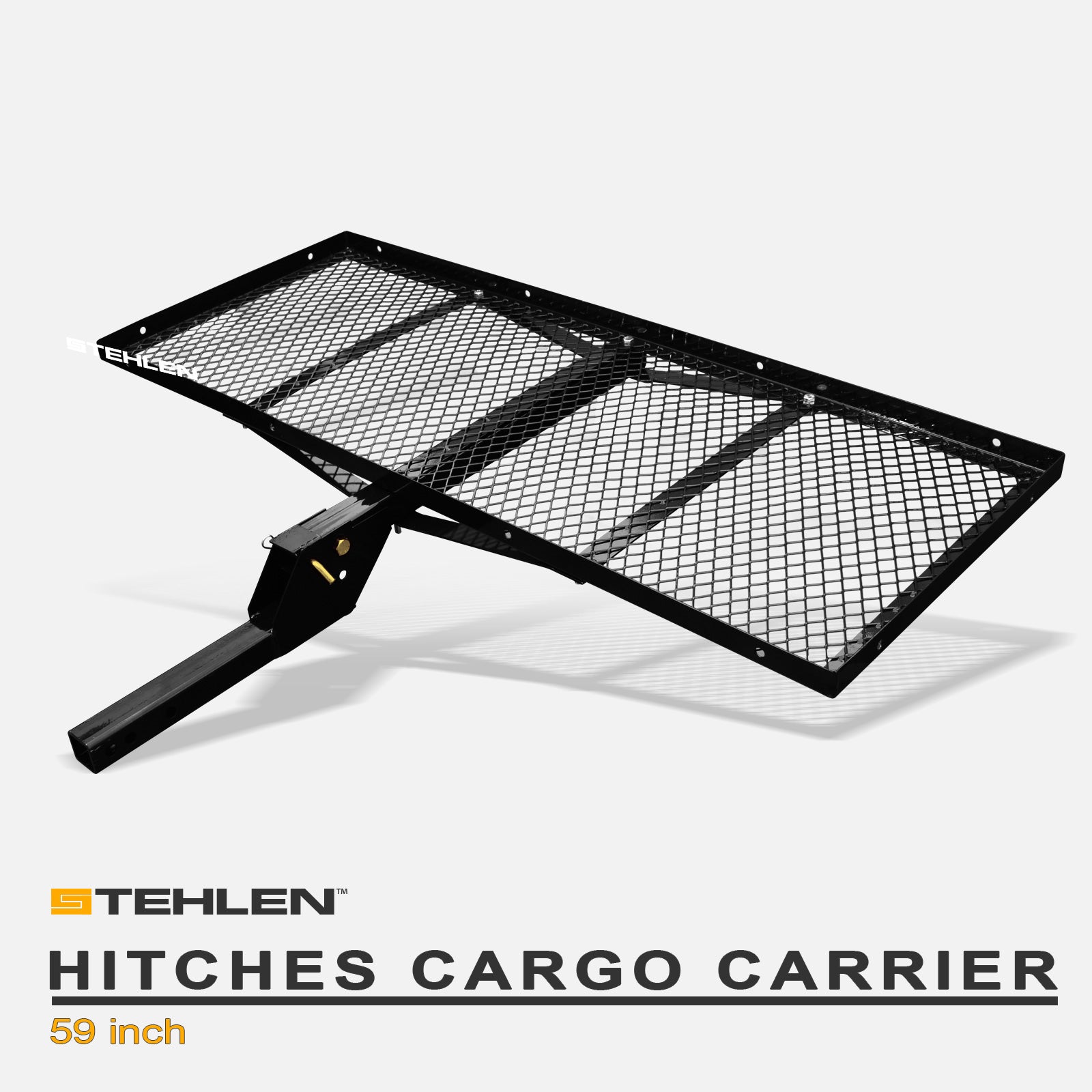 2" Hitch Cargo Carrier 300 LBS 23x59 Fold-Up Tray - Black