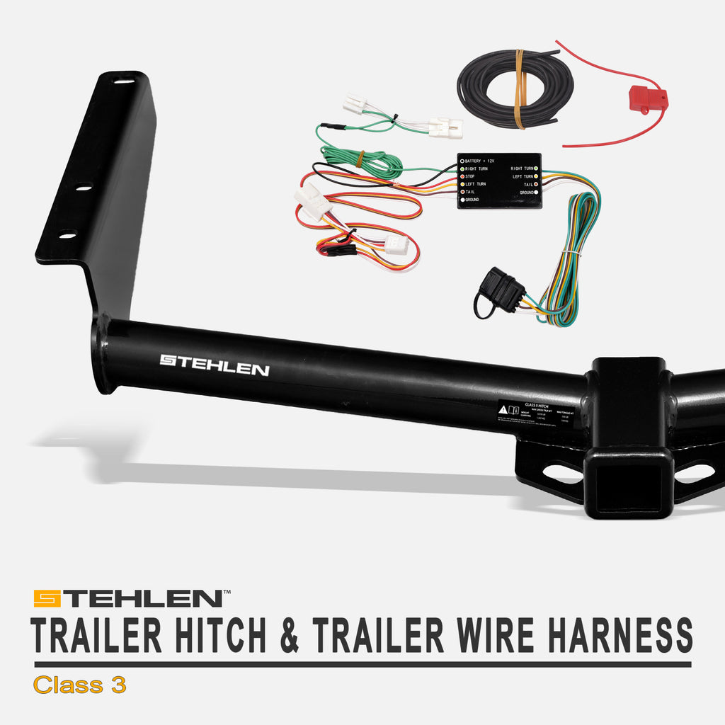 2004-2007 Toyota Highlander Class 3 Trailer Hitch & Wiring Combo