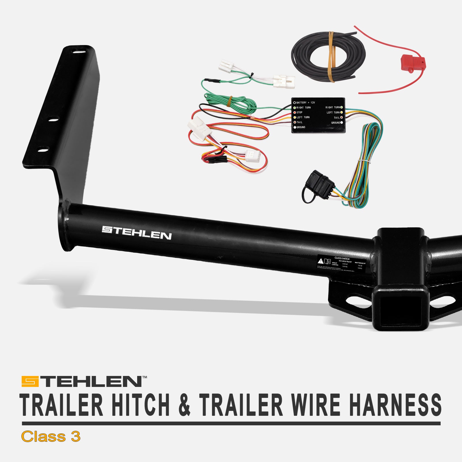 2004-2007 Toyota Highlander Class 3 Trailer Hitch & Wiring Combo