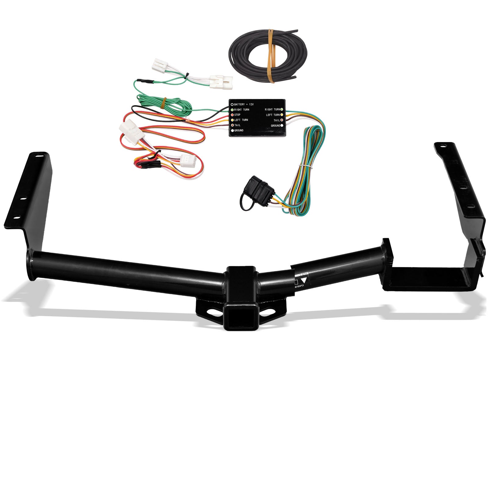 2004-2007 Toyota Highlander Class 3 Trailer Hitch & Wiring Combo