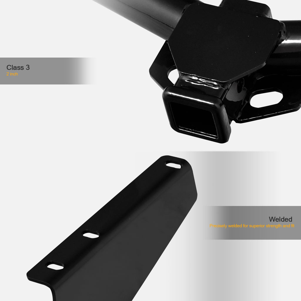 2008-2013 Toyota Highlander Class 3 Trailer Hitch - Black | 13534