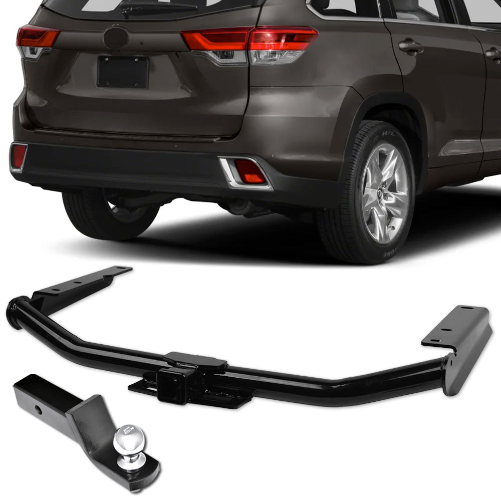 2014-2019 Toyota Highlander 2" Trailer Hitch Receiver w/ Ball Mount