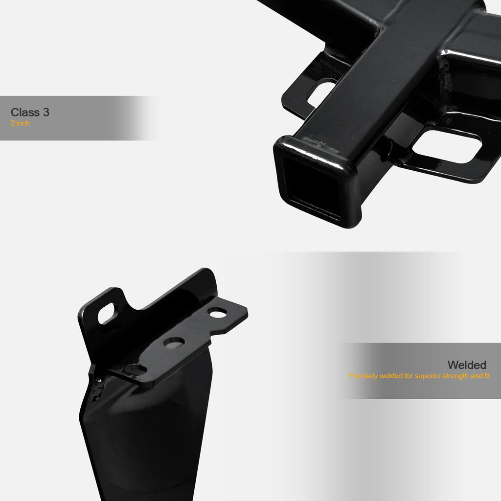 2014-2019 Jeep Cherokee Class 3 Trailer Hitch w/ Ball Mount - CURT