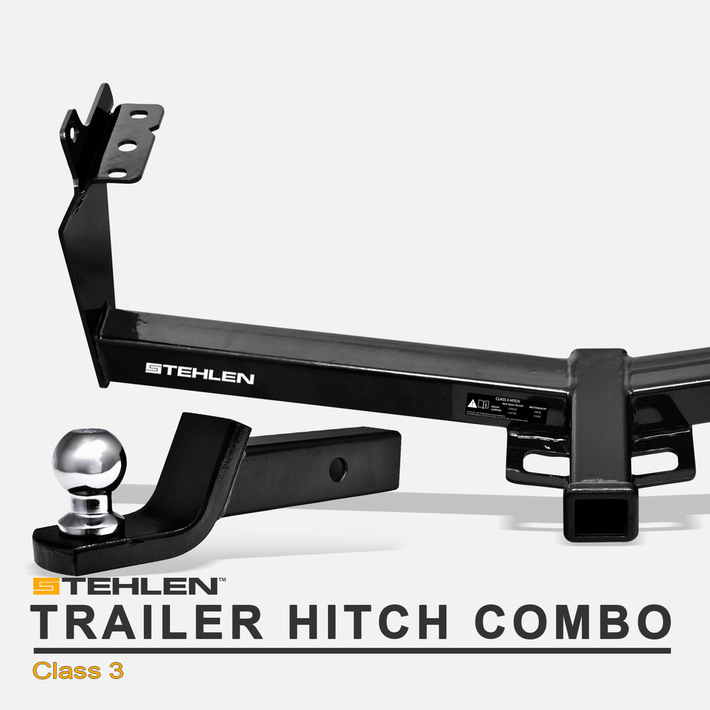 2014-2019 Jeep Cherokee Class 3 Trailer Hitch w/ Ball Mount - CURT