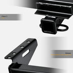 1984-2001 Jeep Cherokee Class 3 Trailer Hitch w/ Ball Mount - CURT