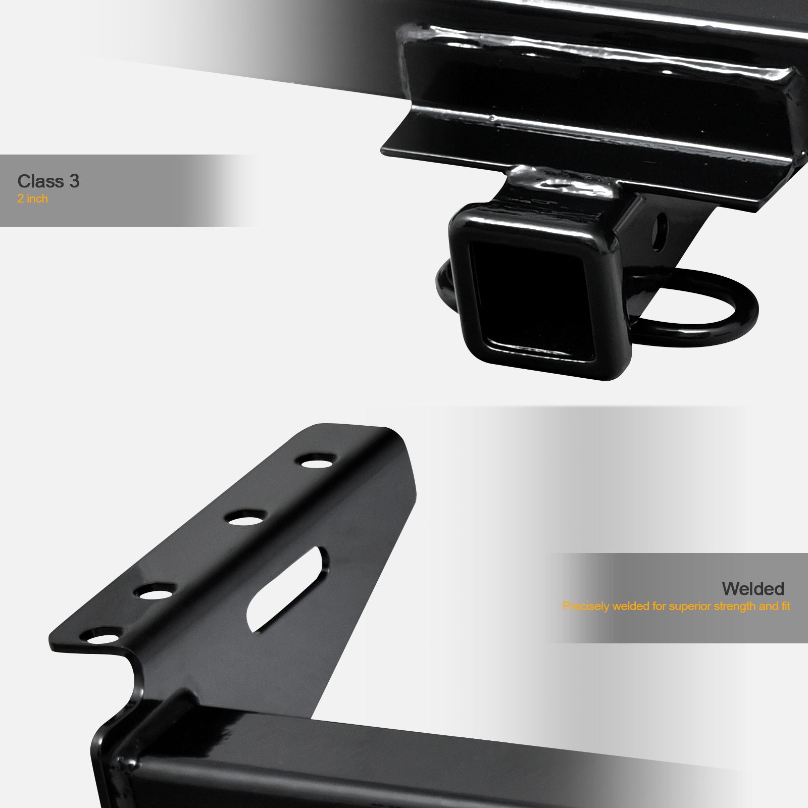 1984-2001 Jeep Cherokee Class 3 Trailer Hitch w/ Ball Mount - CURT