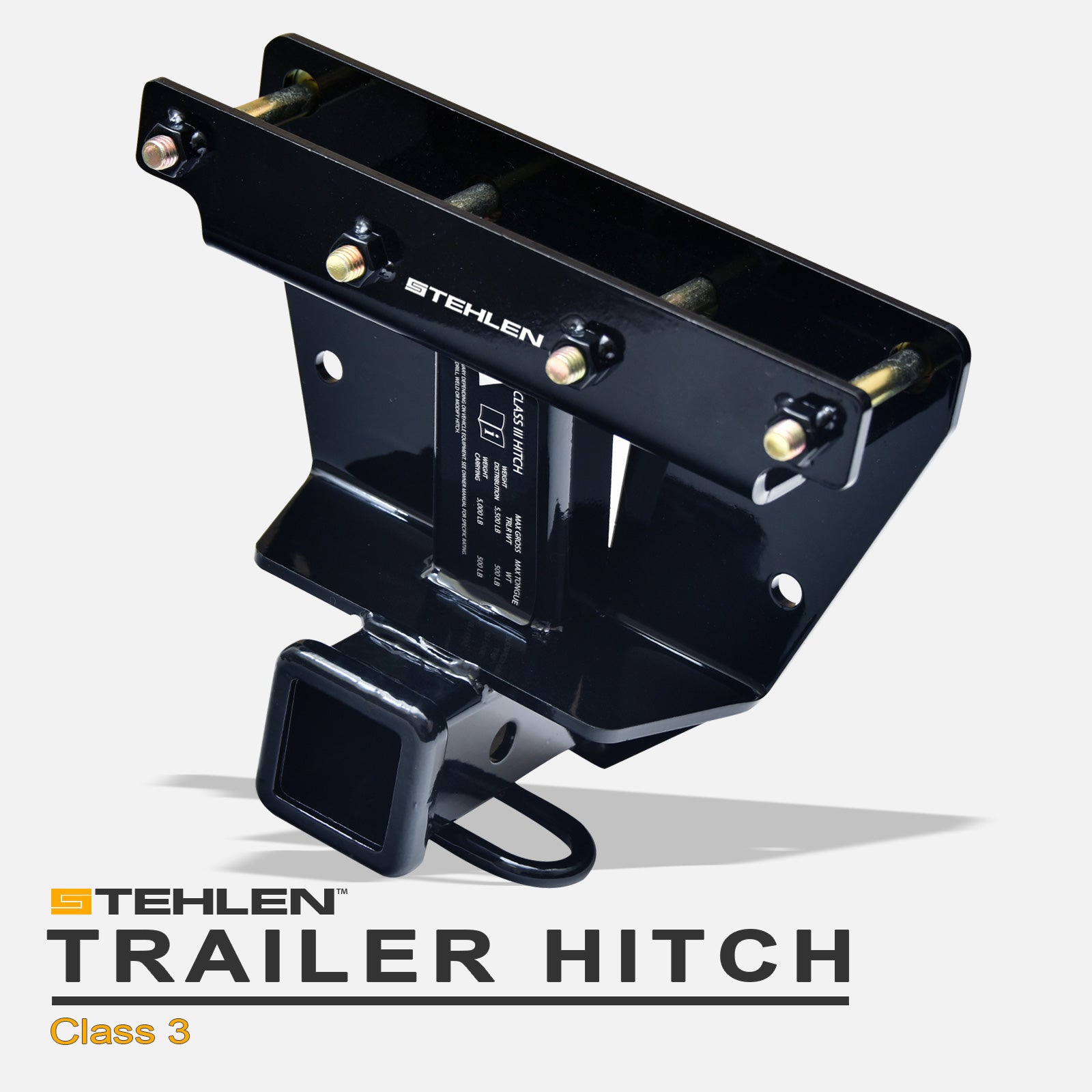 2005-2010 Jeep Grand Cherokee Class 3 Trailer Hitch - Black