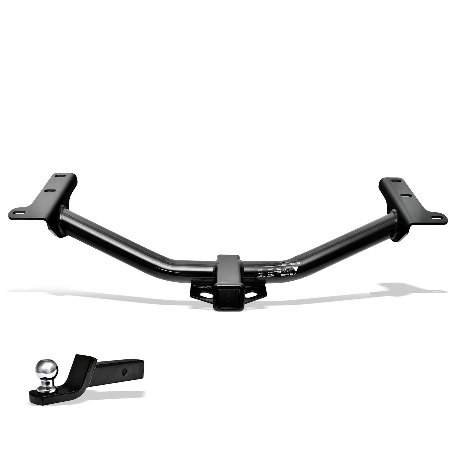 2009-2020 Dodge Journey Class 3 Trailer Hitch w/ Ball Mount - CURT
