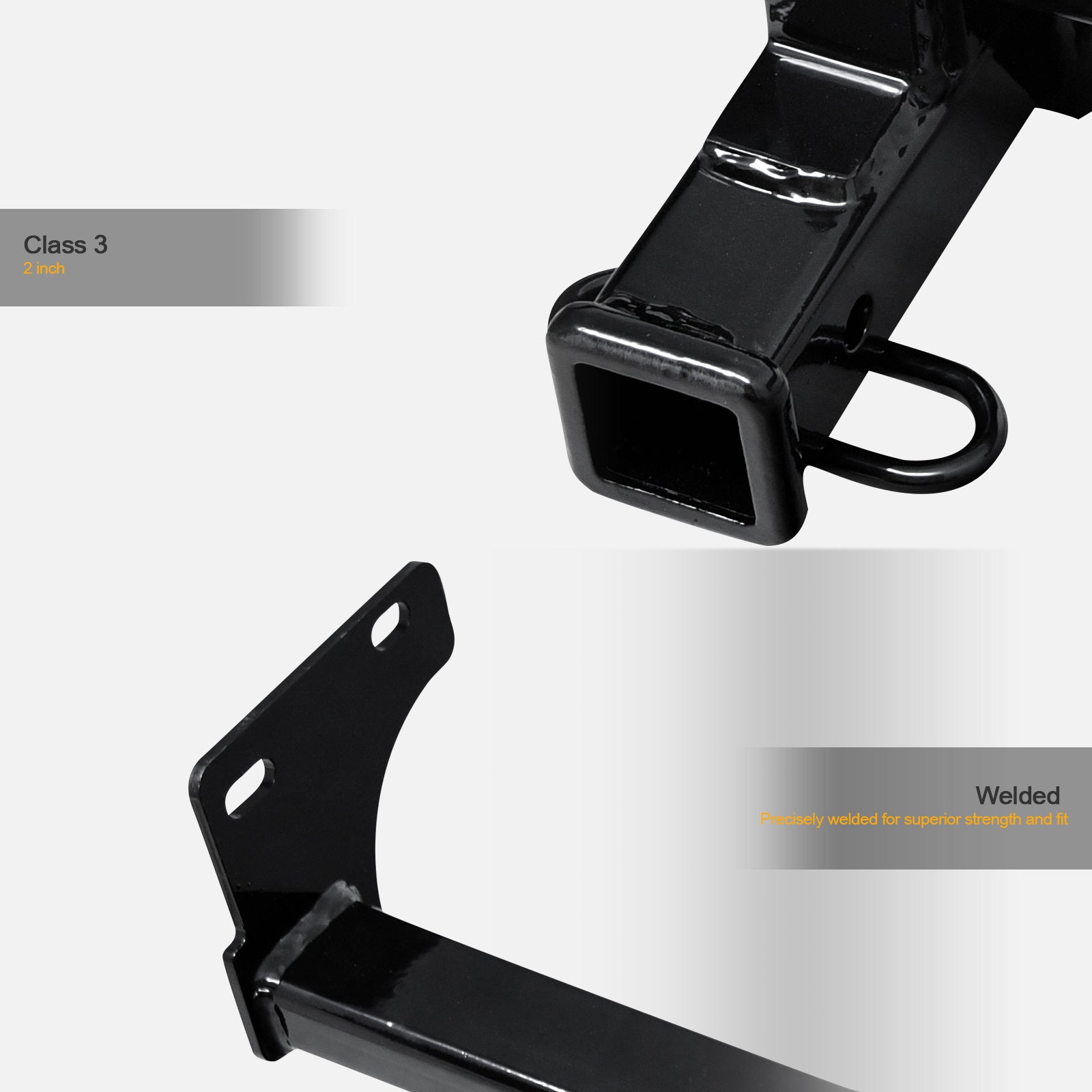 2011-2017 Jeep Patriot Compass Class 3 Trailer Hitch w/ Ball Mount