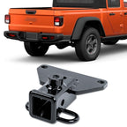 2020-2026 Jeep Gladiator 2" Class 3 Trailer Hitch Receiver - Black