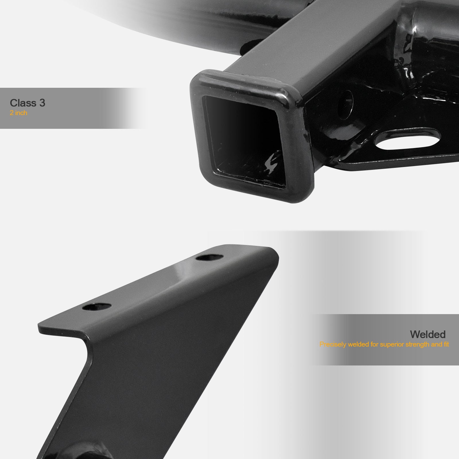 2002-2007 Jeep Liberty Class 3 Trailer Hitch - Black | 13244