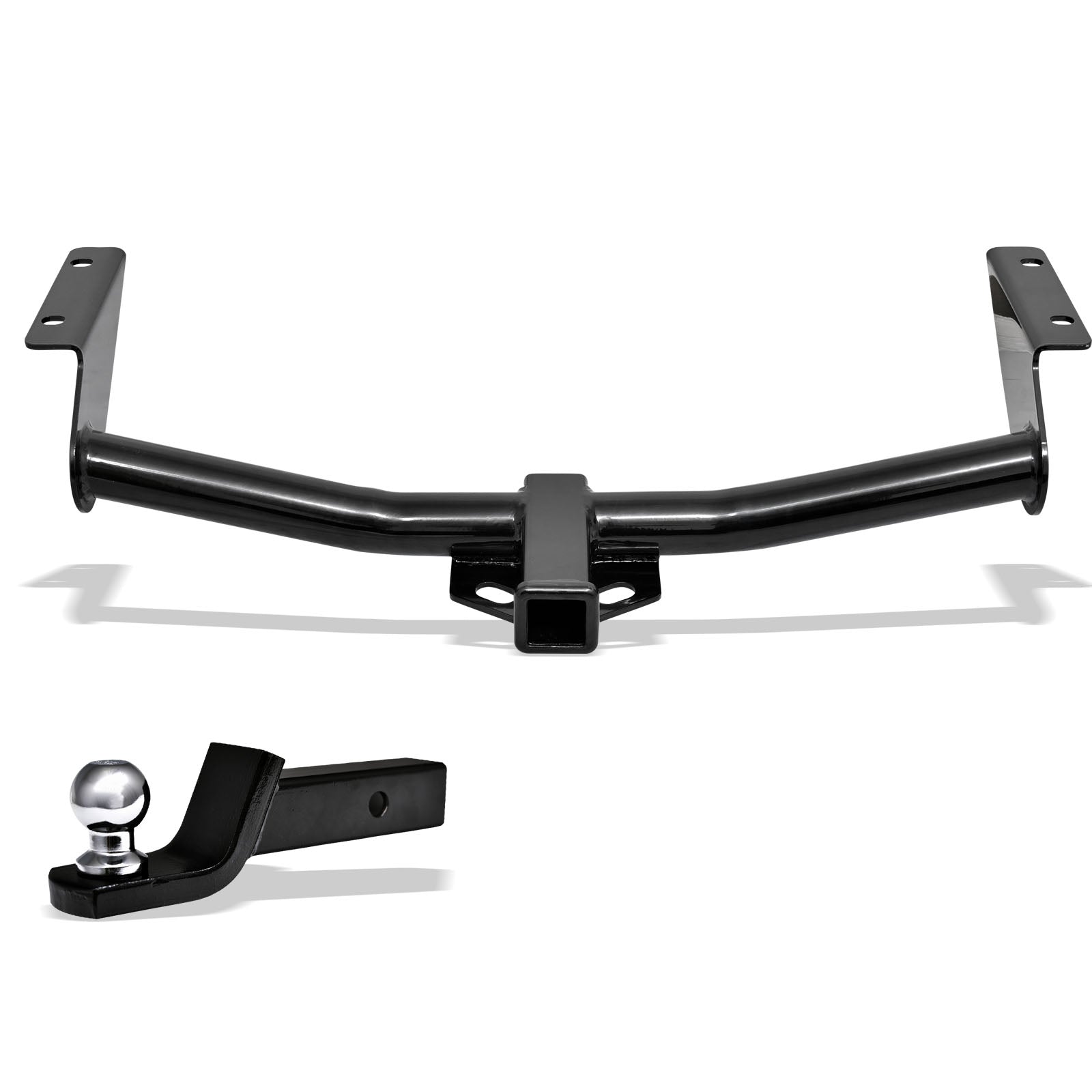 2002-2007 Jeep Liberty Class 3 Trailer Hitch w/ Ball Mount - CURT