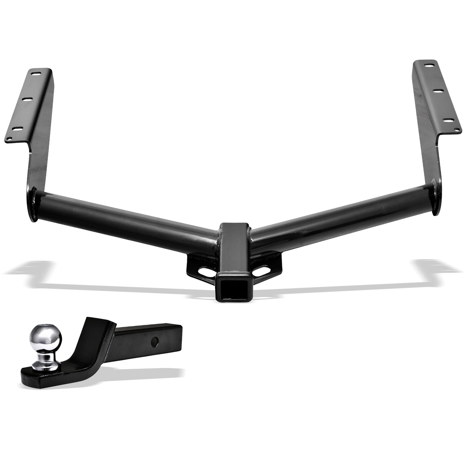 2008-2012 Jeep Liberty Class 3 Trailer Hitch w/ Ball Mount - CURT