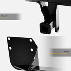 2012-2013 Mini Cooper Class 1 Trailer Hitch Black - MPN 11272