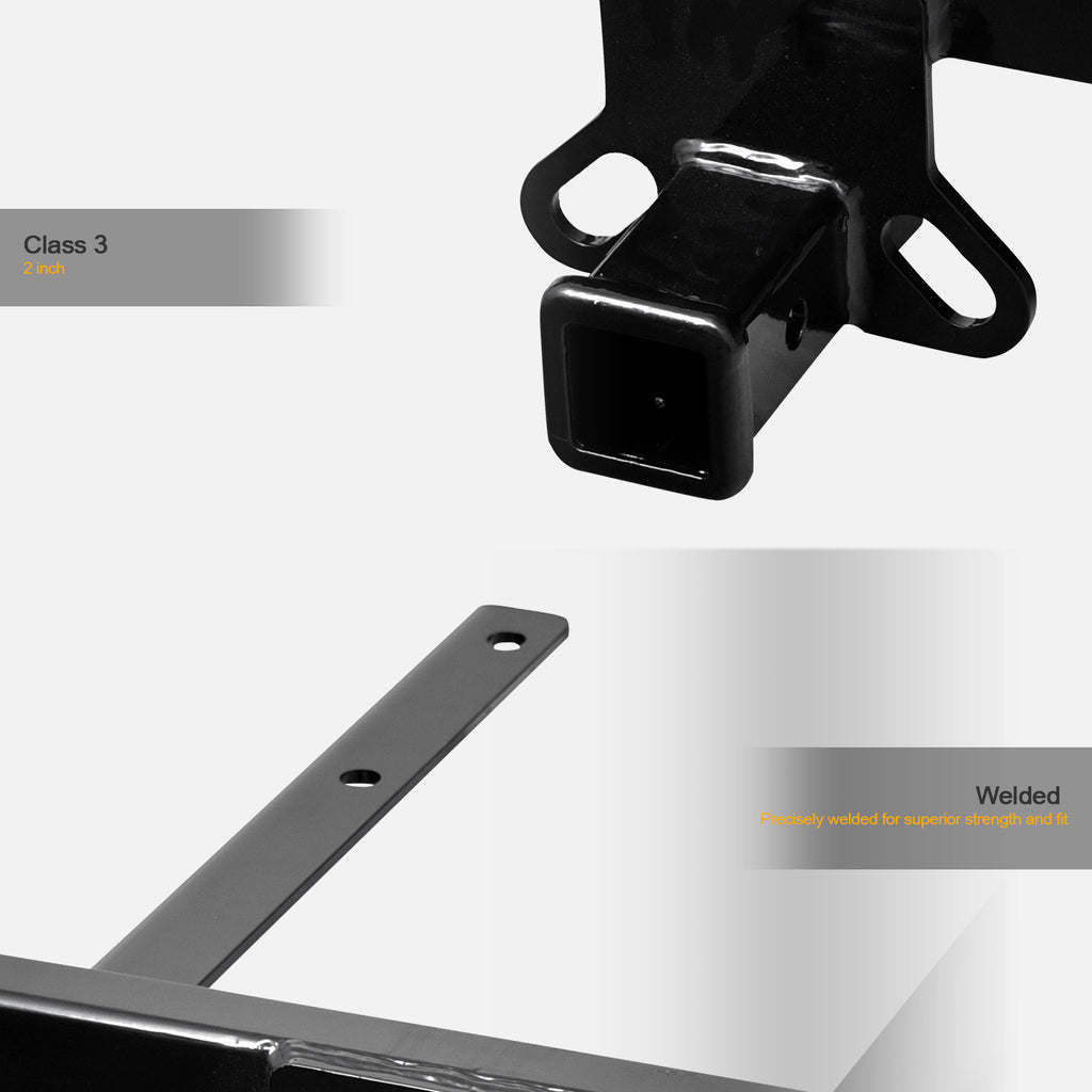 2006-2011 Mercedes-Benz ML Class 3 Trailer Hitch w/ Ball Mount