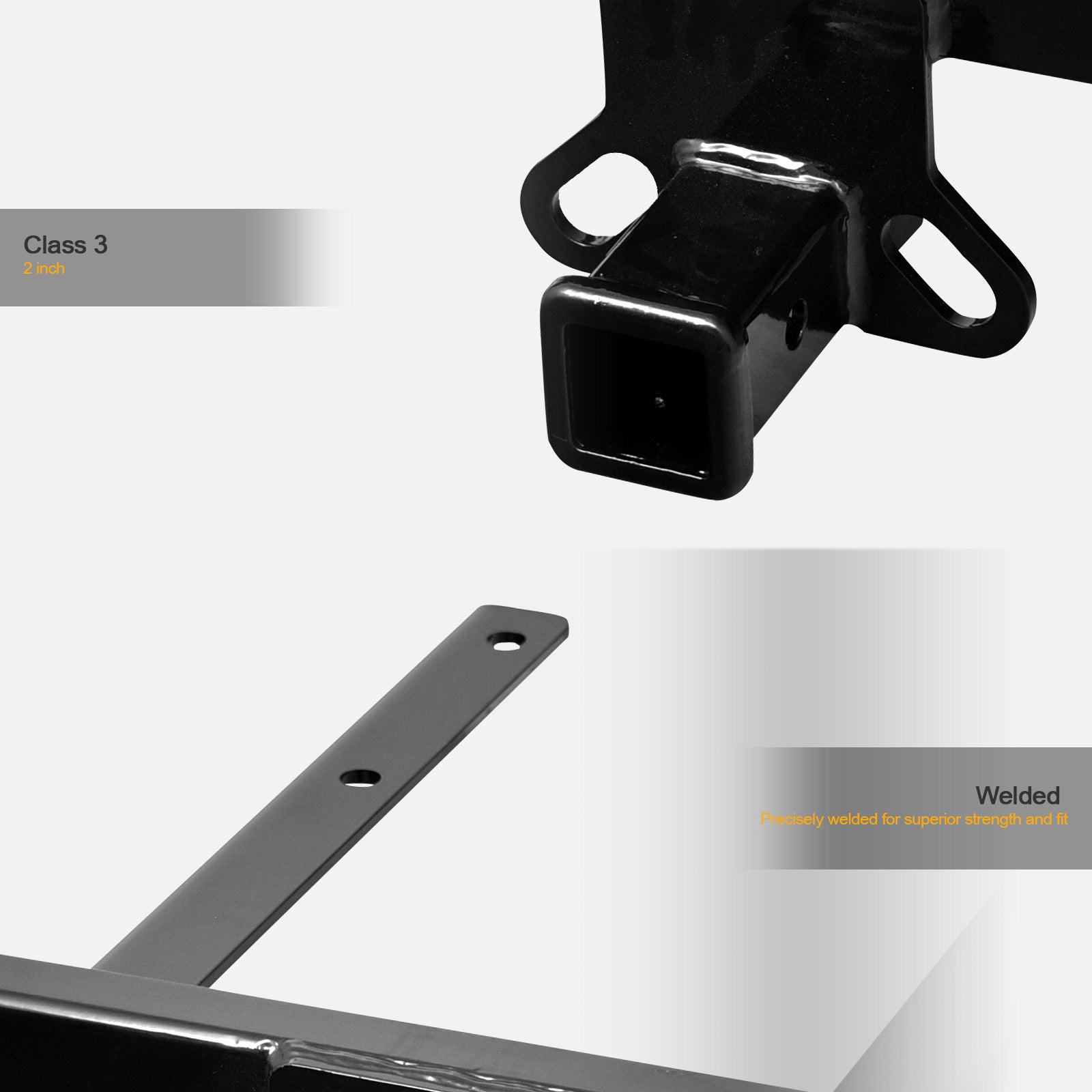 2006-2011 Mercedes-Benz ML Class 3 Trailer Hitch w/ Ball Mount