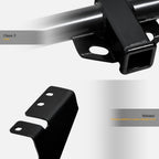 2003-2007 Nissan Murano Class 3 Trailer Hitch w/ Ball Mount - CURT