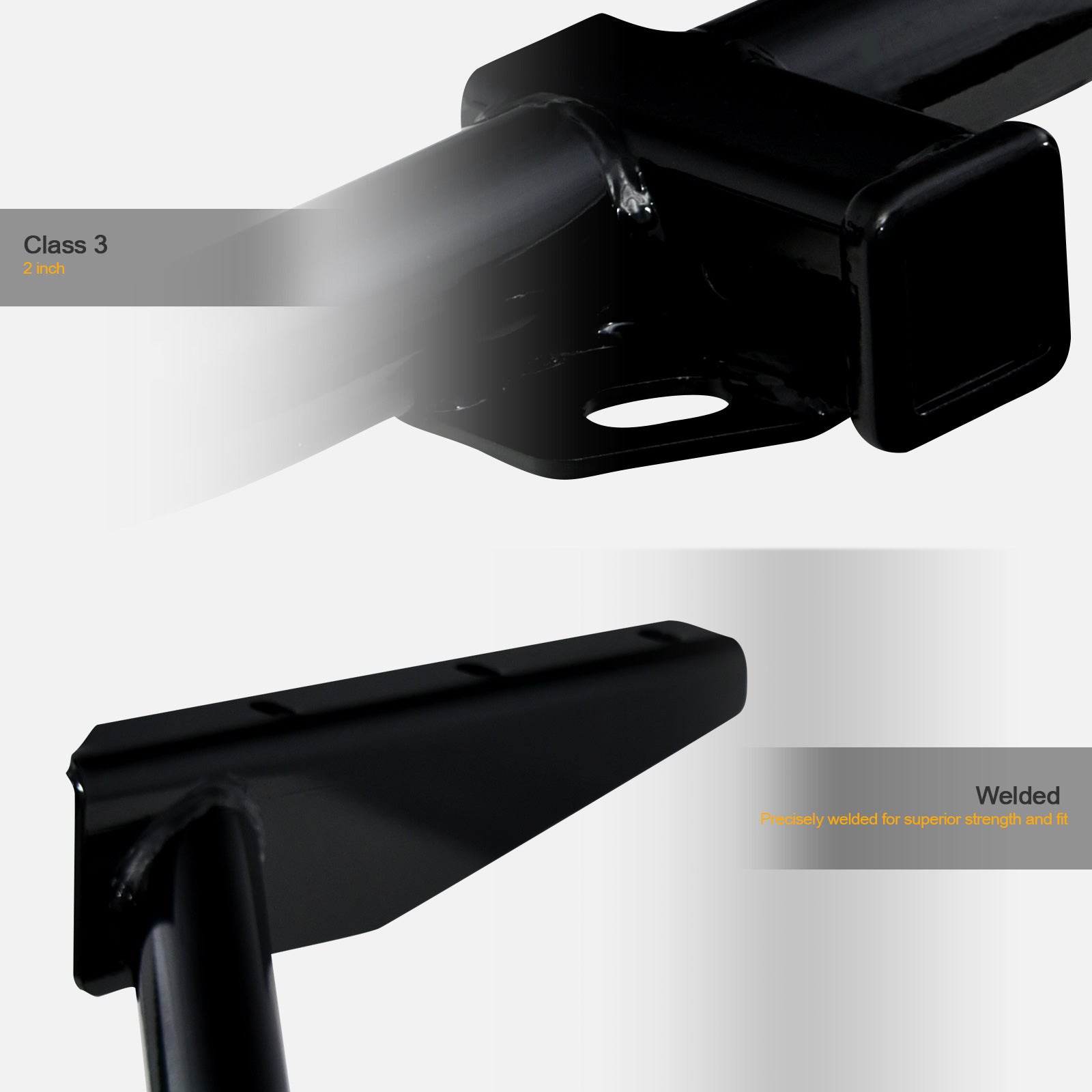2007-2011 Dodge Nitro Class 3 Trailer Hitch - Black
