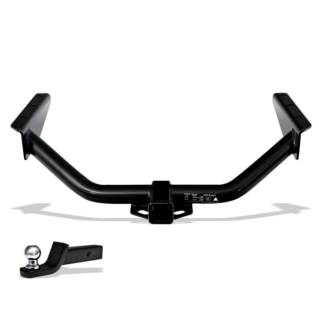 2007-2011 Dodge Nitro Class 3 Trailer Hitch w/ Ball Mount - CURT