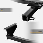 2008-2020 Nissan Rogue Class 3 Trailer Hitch - Black 13204