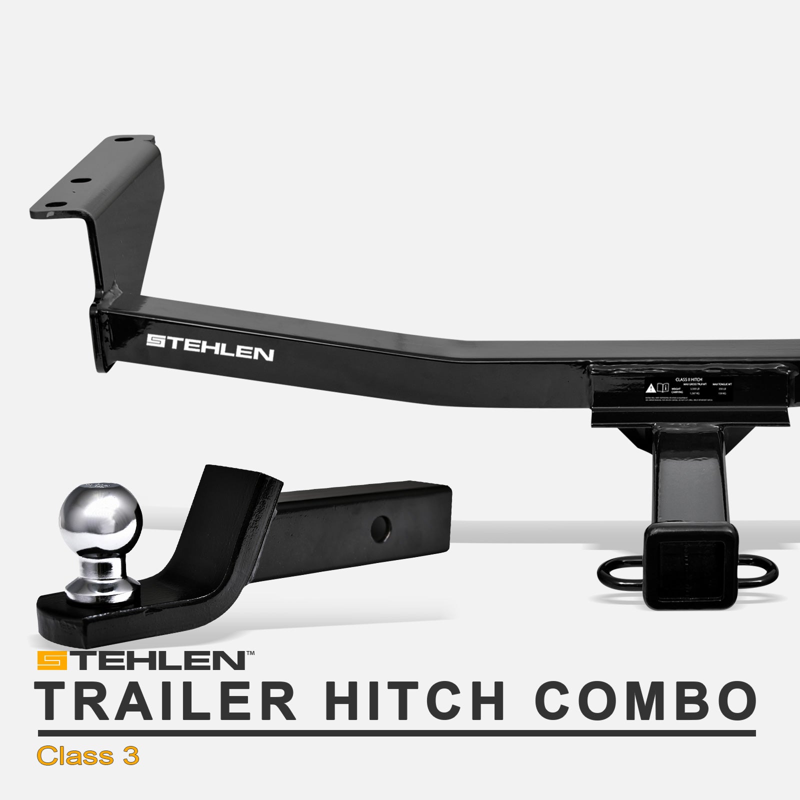 2008-2020 Nissan Rogue Class 3 Trailer Hitch w/ Ball Mount