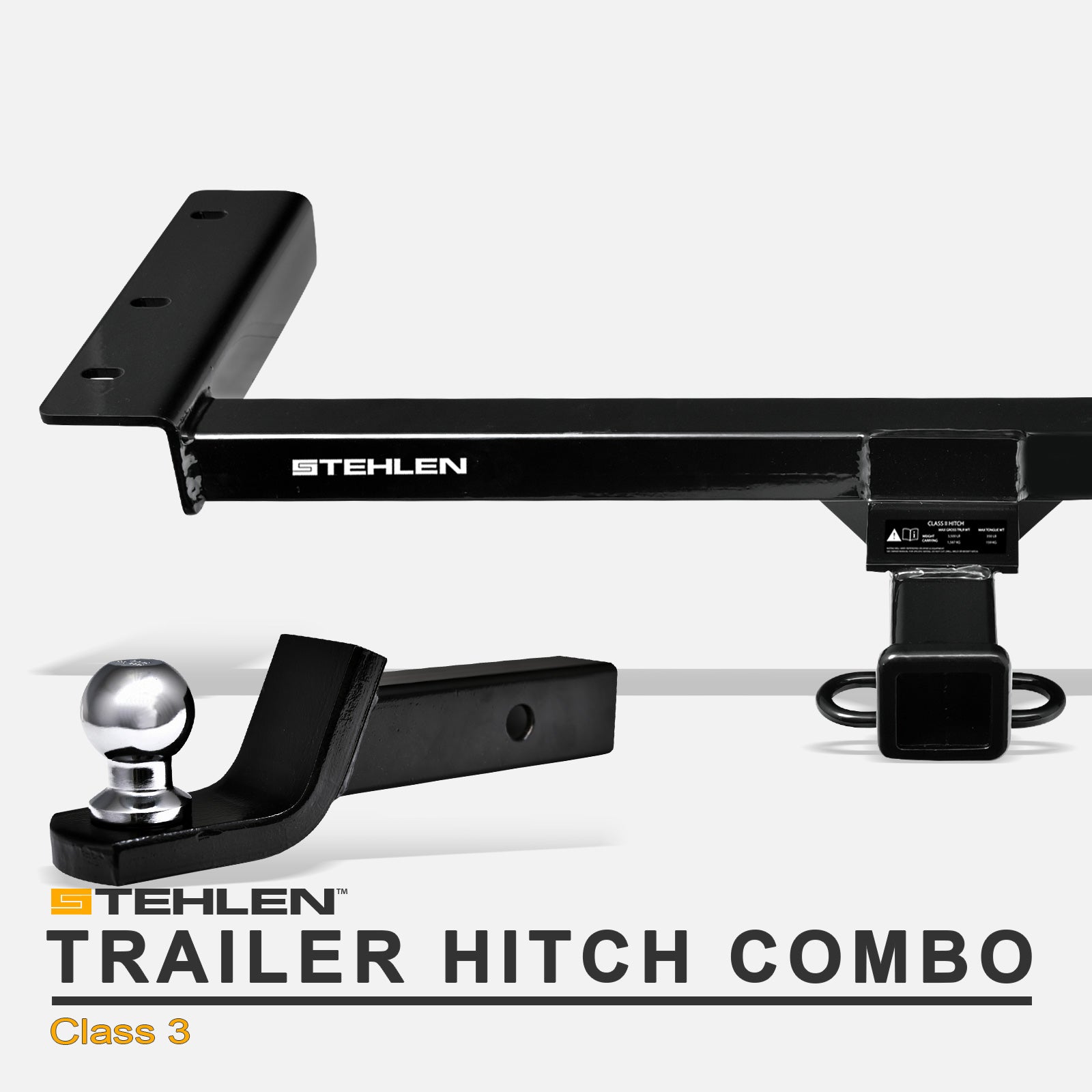 2010-2015 Lexus RX350 RX450h Class 3 Trailer Hitch w/ Ball Mount