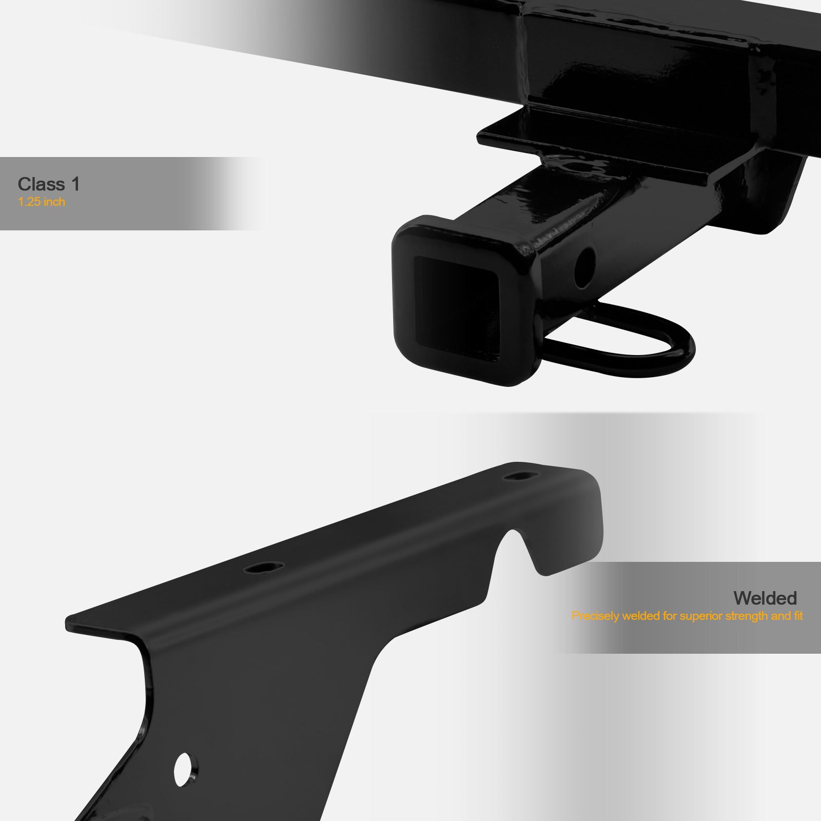 2004-2012 Volvo S40 & V50 Class 1 Trailer Hitch - Black