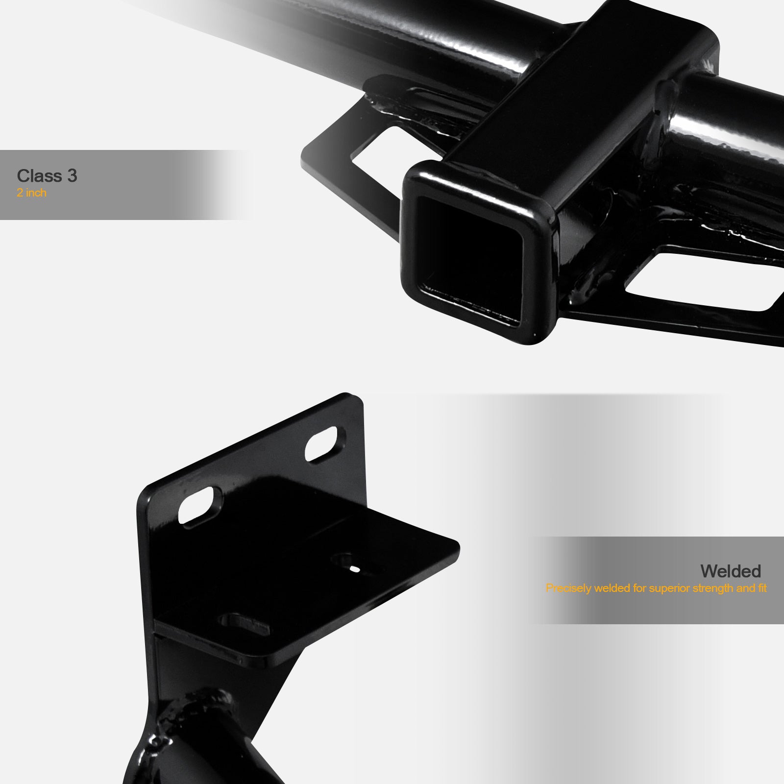 2014-2015 Kia Sorento Class 3 Trailer Hitch Black - 13152