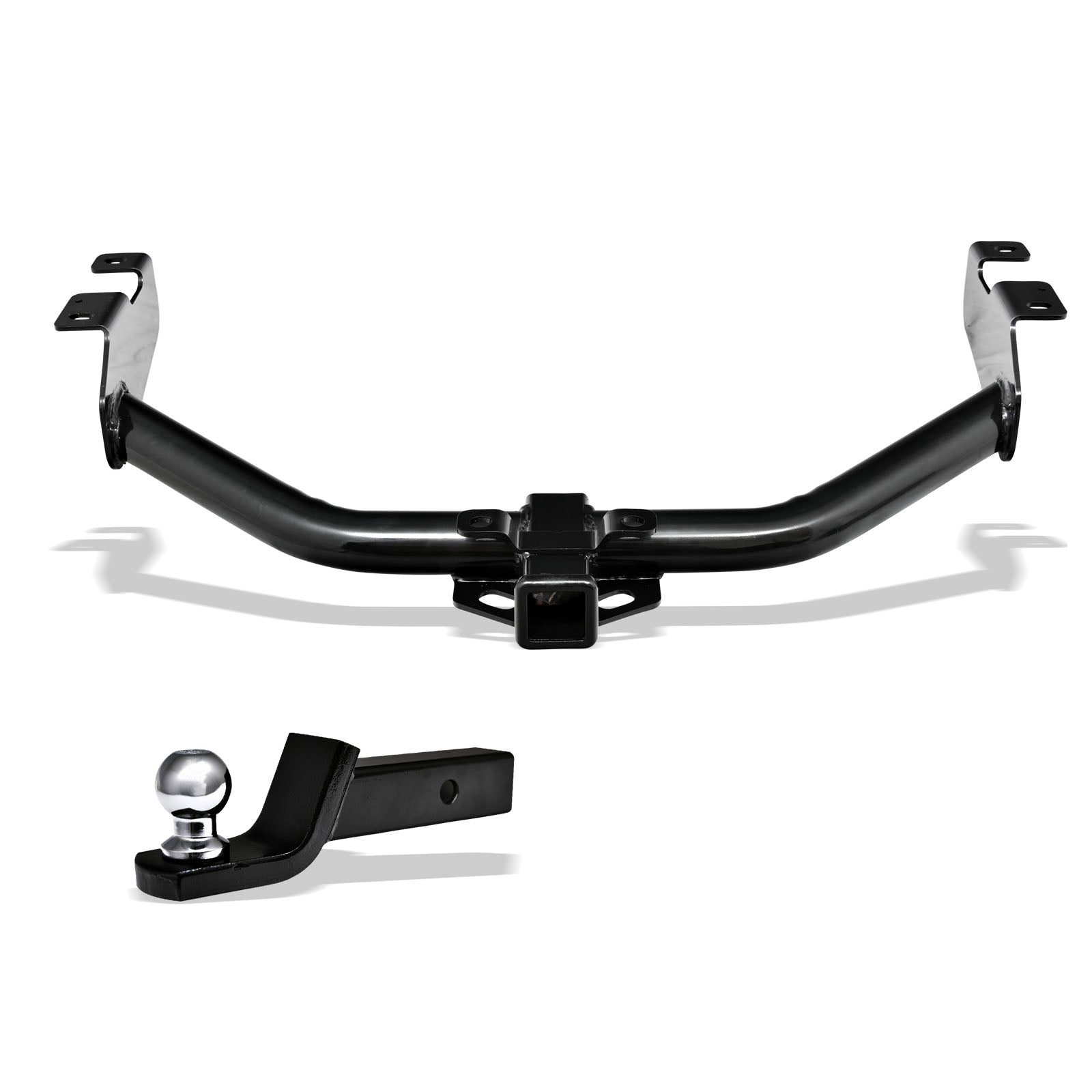 99-13 Silverado Sierra 1500 Class 3 Trailer Hitch & Ball Mount - CURT