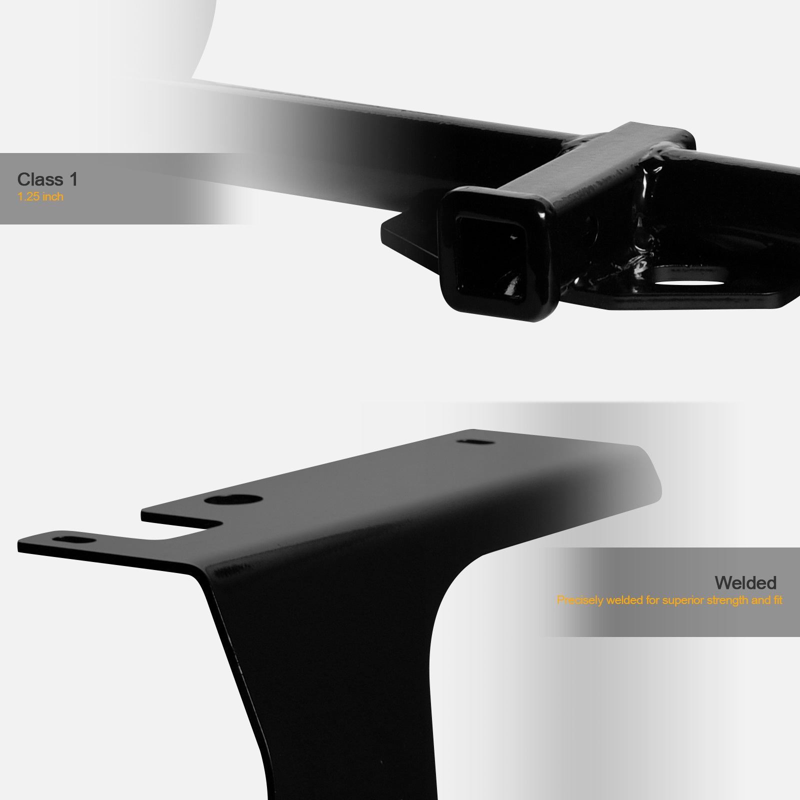 2011-2015 Hyundai Sonata Kia Optima Class 1 Trailer Hitch - Black