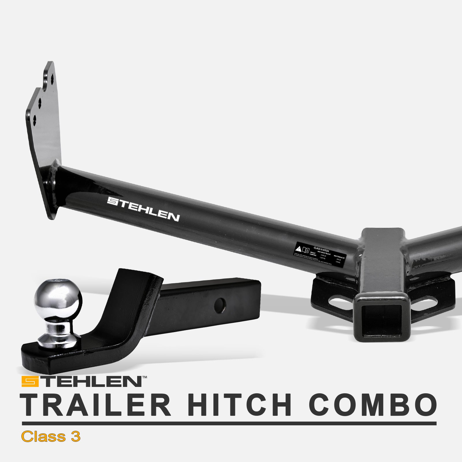 2003-2009 Kia Sorento Class 3 Trailer Hitch Kit w/ Ball Mount
