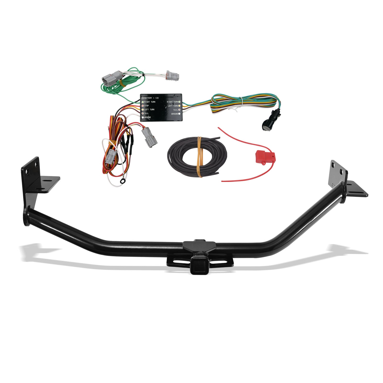 2014-2015 Kia Sorento Class 2 Trailer Hitch & Wiring Combo - Black