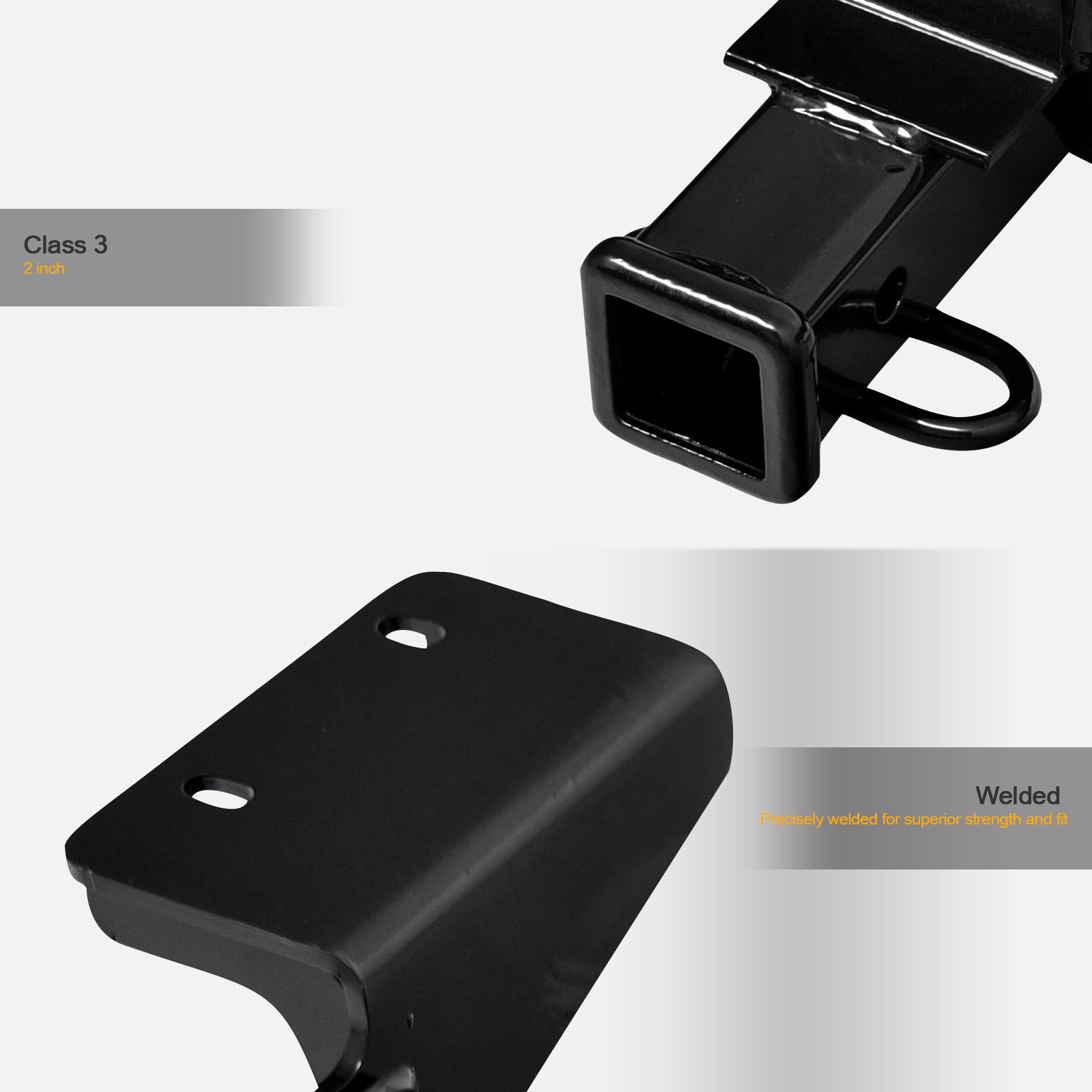 2010-2015 Hyundai Tucson Adjustable Trailer Hitch Black - 13120