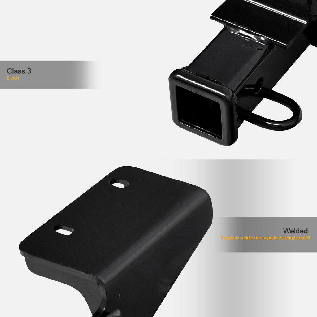 2010-2015 Hyundai Tucson Trailer Hitch & Ball Mount Combo - Black