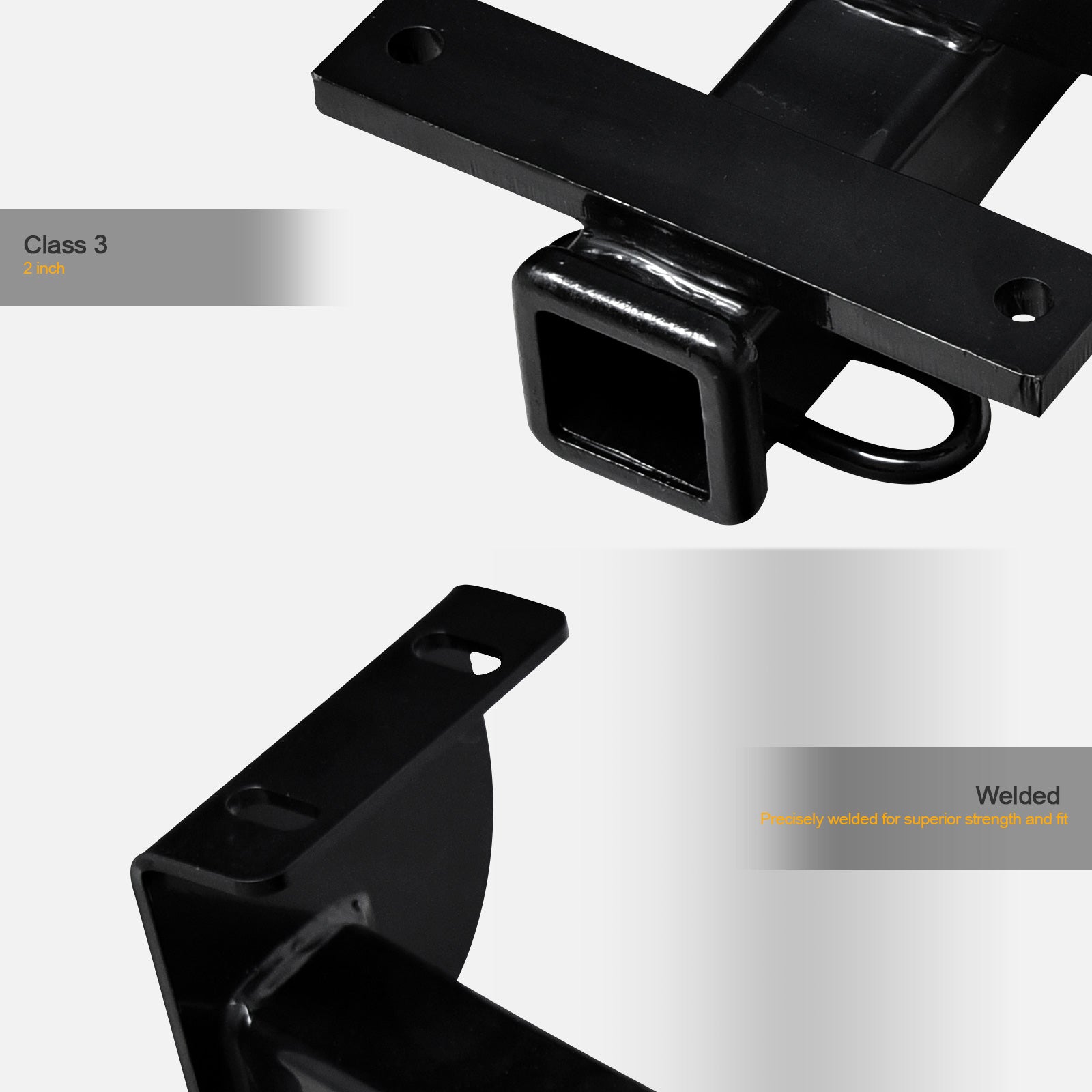 2016-2023 Toyota Tacoma Class 3 Trailer Hitch Black - 13264