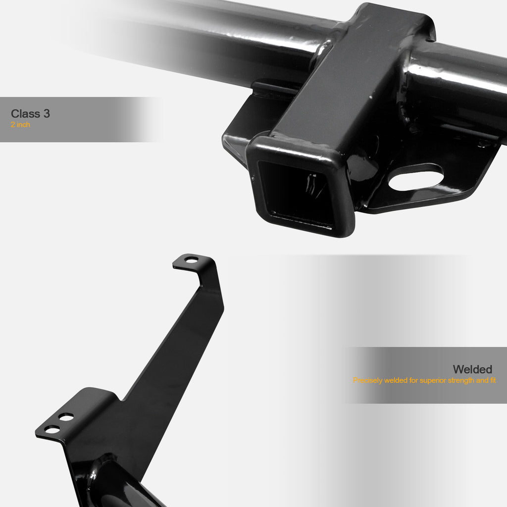 2004-2015 Nissan Titan Class 3 Trailer Hitch w/ Ball Mount - CURT