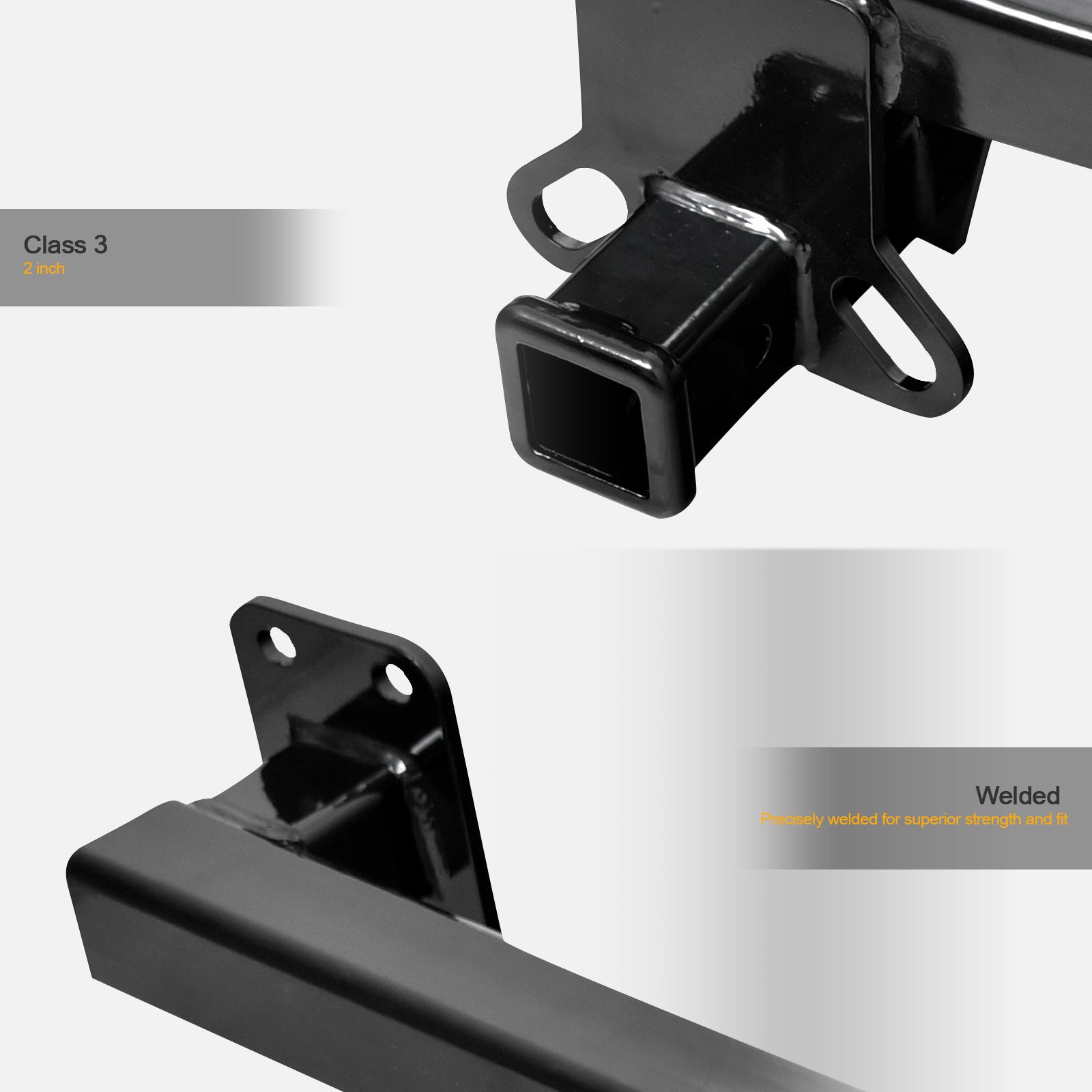 2007-2015 Audi Q7 Quattro Class 3 Trailer Hitch - Black