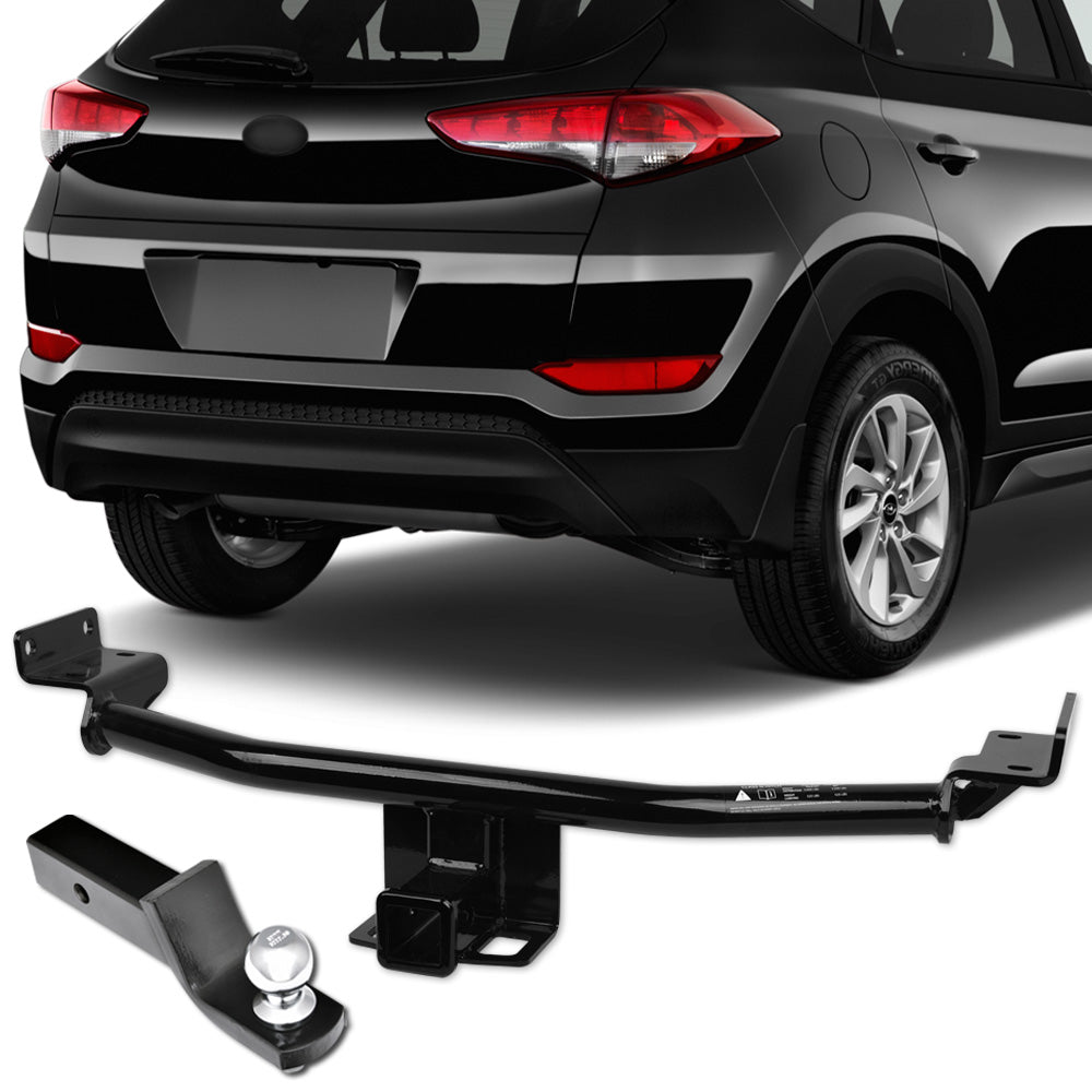 2016-2021 Hyundai Tucson 2" Trailer Hitch Receiver w/ Ball Mount
