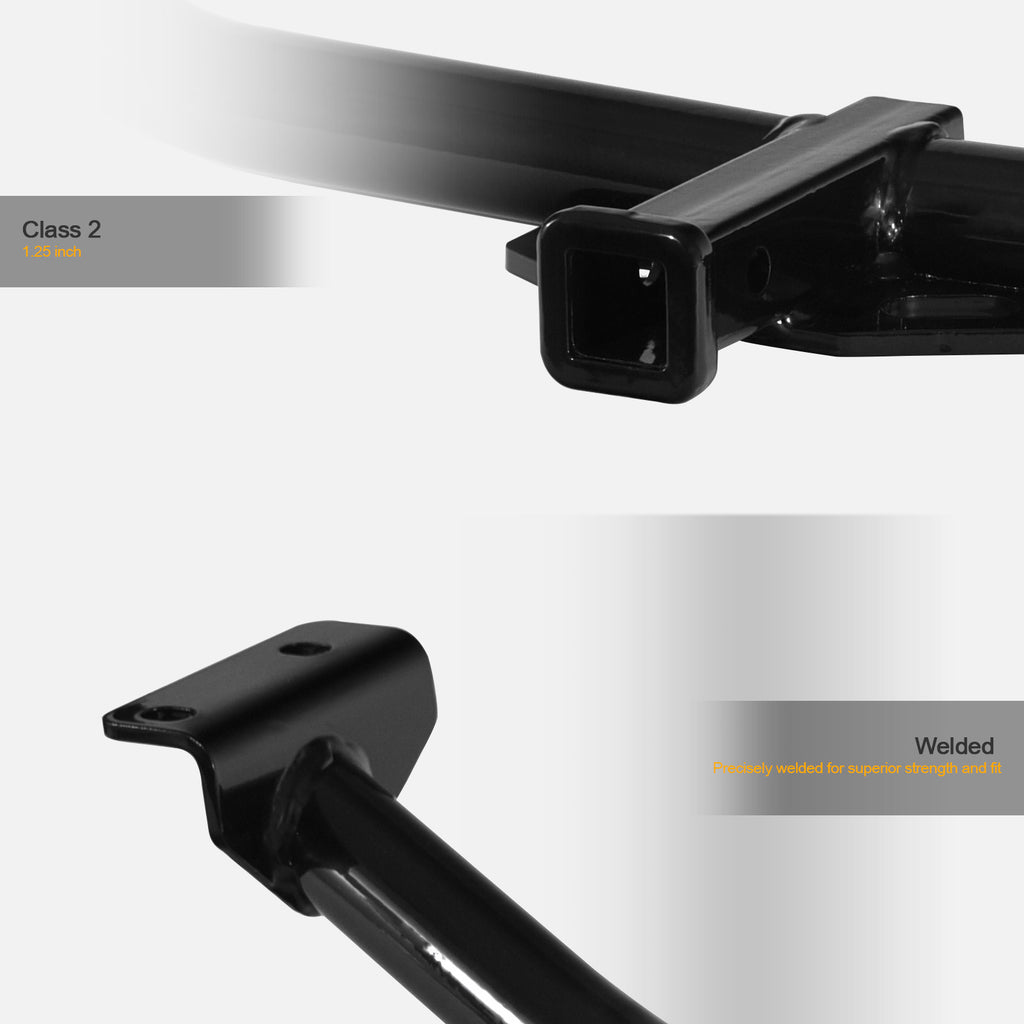 2003-2008 Pontiac Vibe Class 2 Trailer Hitch Black - 12234