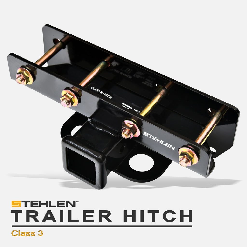 2007-2018 Jeep Wrangler Class 3 Trailer Hitch w/ Ball Mount - CURT