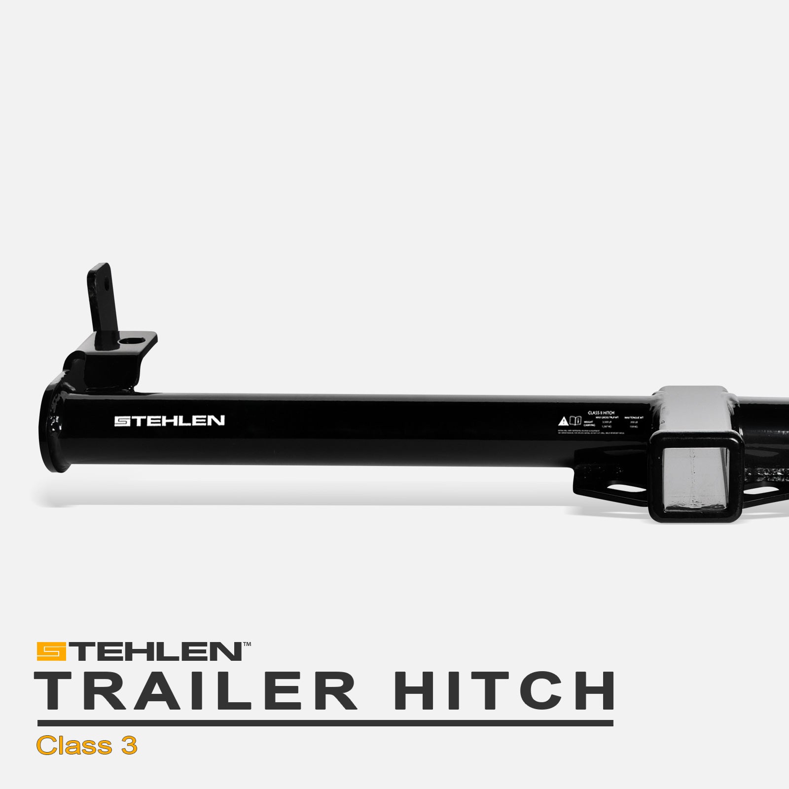 1997-2006 Jeep Wrangler Class 3 Trailer Hitch - Black