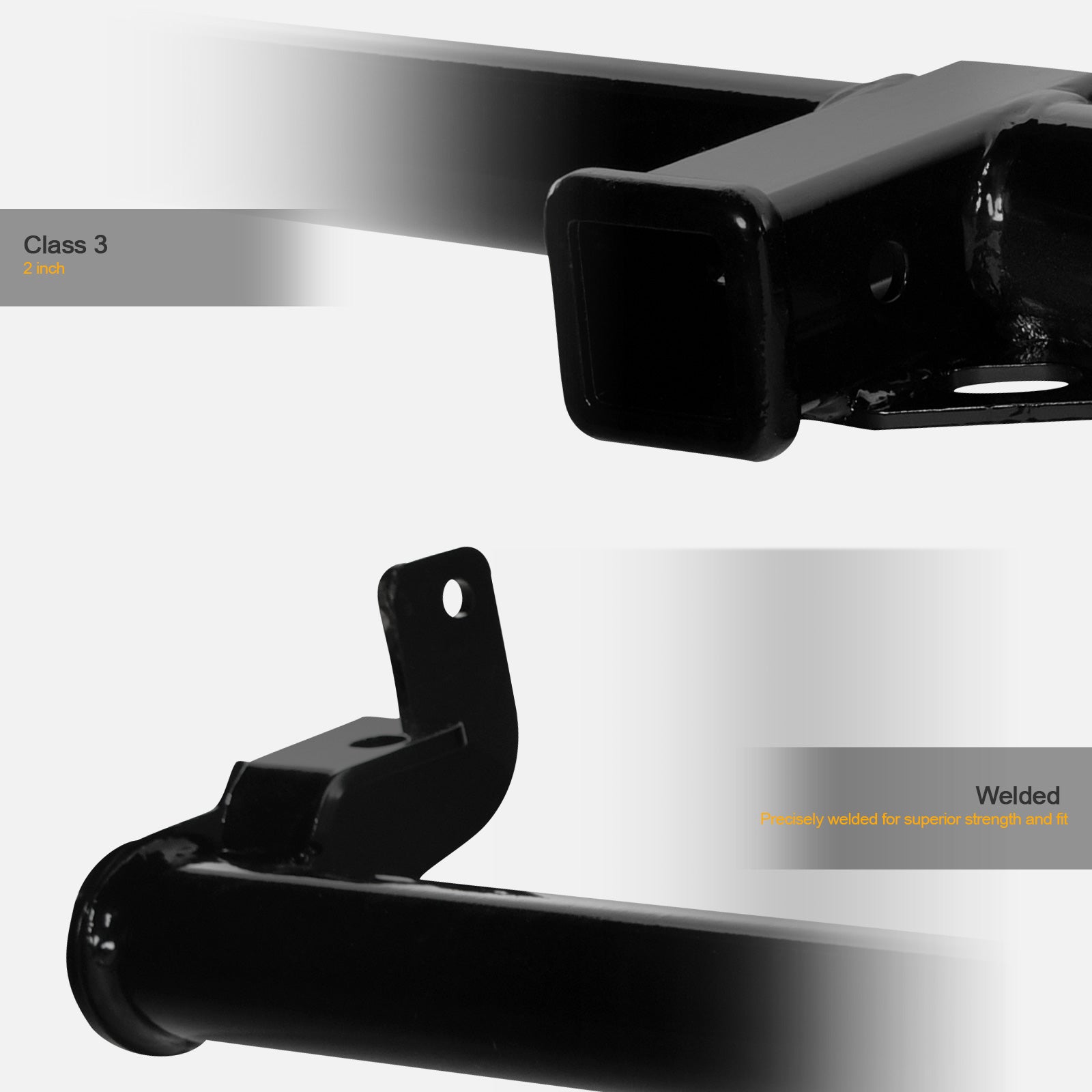 1997-2006 Jeep Wrangler Class 3 Trailer Hitch w/ Ball Mount - CURT